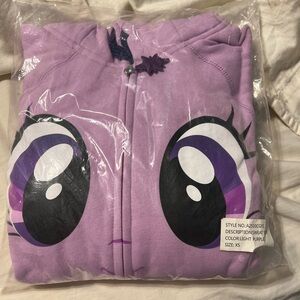 My Little Pony twilight sparkle kids hoodie light purple size extra small